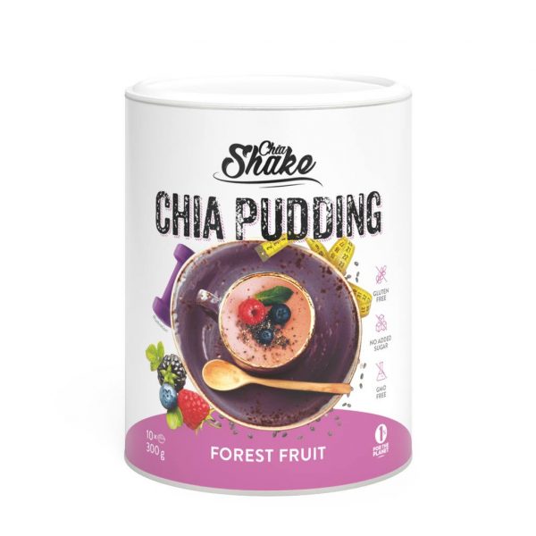 Chia puding – erdei gyümölcs