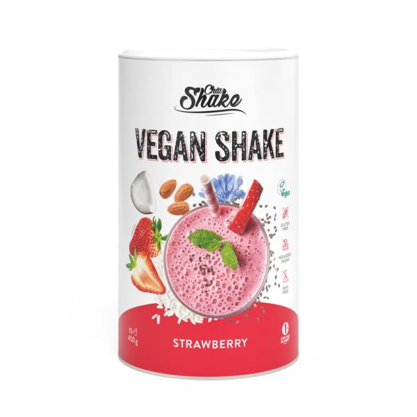 Vegán shake – eper
